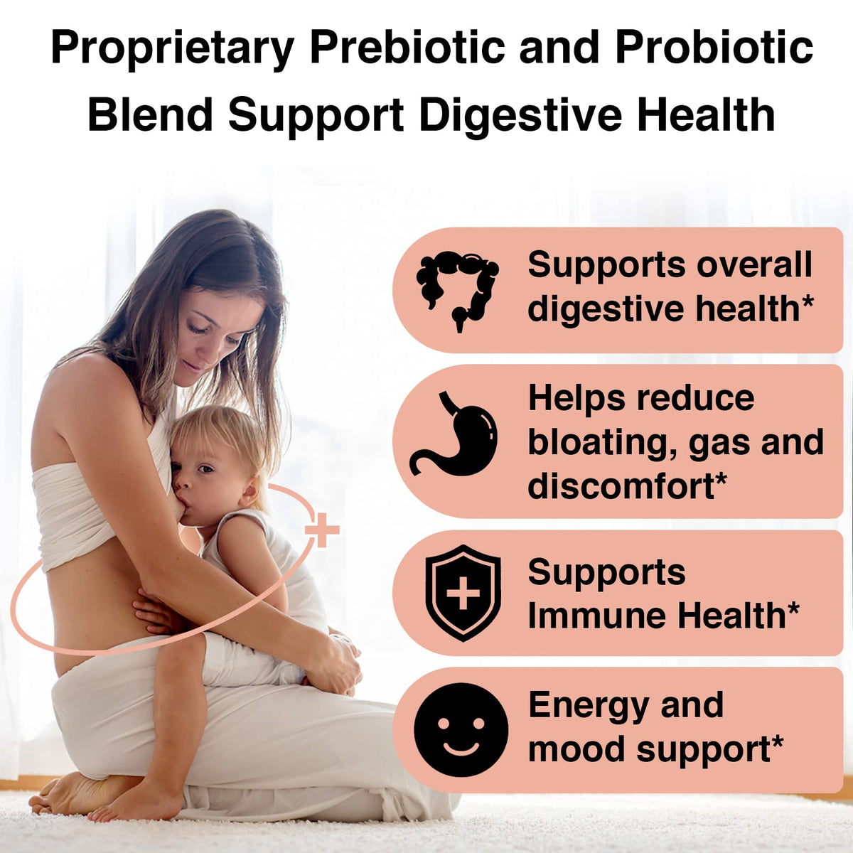 Funermy Postnatal Probiotics Lactation Supplements and Menopause Probiotics for Women