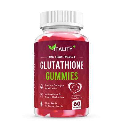 2 Pack Glutathione Gummies - with Marine Collagen - 1050mg per Serving - Antioxidant Support