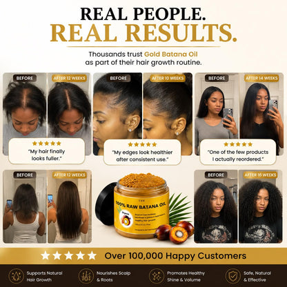 Raw Batana Oil for Hair Growth by Dr. Sebi Organic Raw Honduras Oil - 100% Pure & Natural Botana Paste for Thicker, Stronger Hair for Men and Women