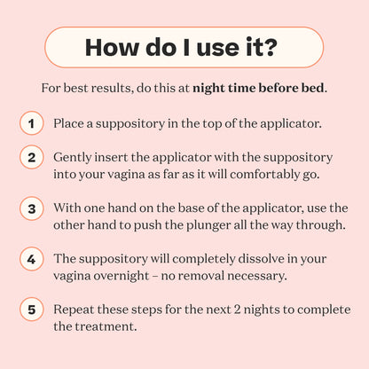 Stix Vaginal Health Probiotic & 3-Day Yeast Infection Treatment - Maintain pH Balance, Vaginal Microbiome