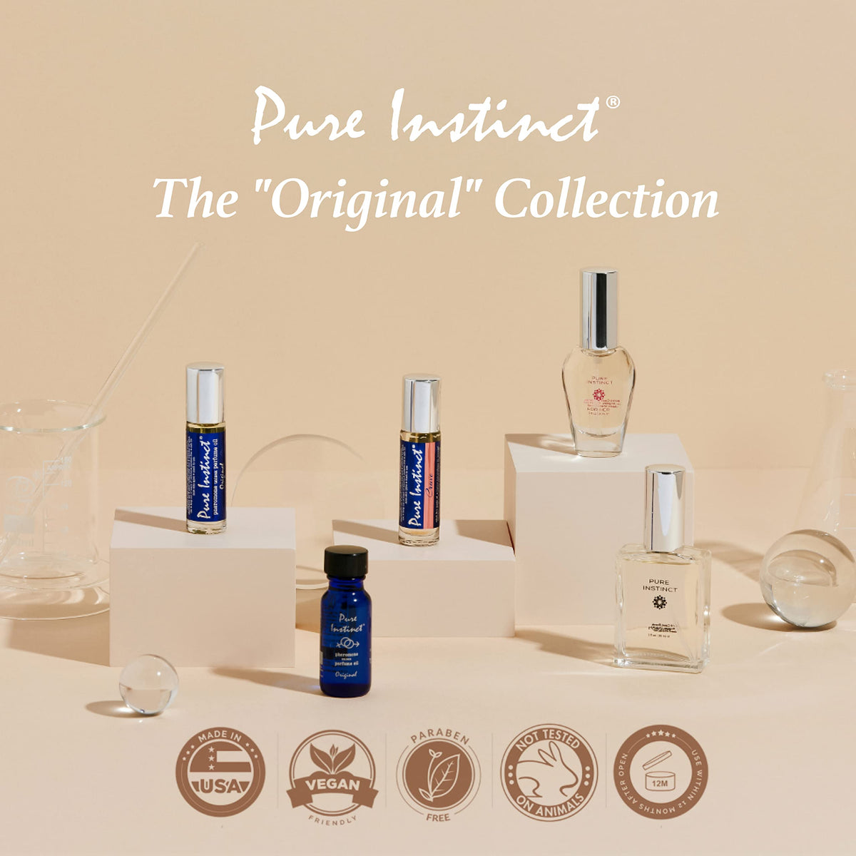 Pure Instinct Roll-On (3-Pack) - The Original Pheromone Infused Essential Oil Perfume
