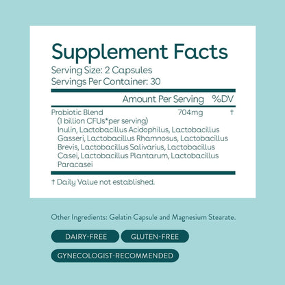 Love Wellness Good Girl Probiotics & The Killer - Vaginal pH Balance Supplement & Boric Acid Suppositories