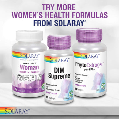Solaray Phytoestrogen Supplement, 120 Count