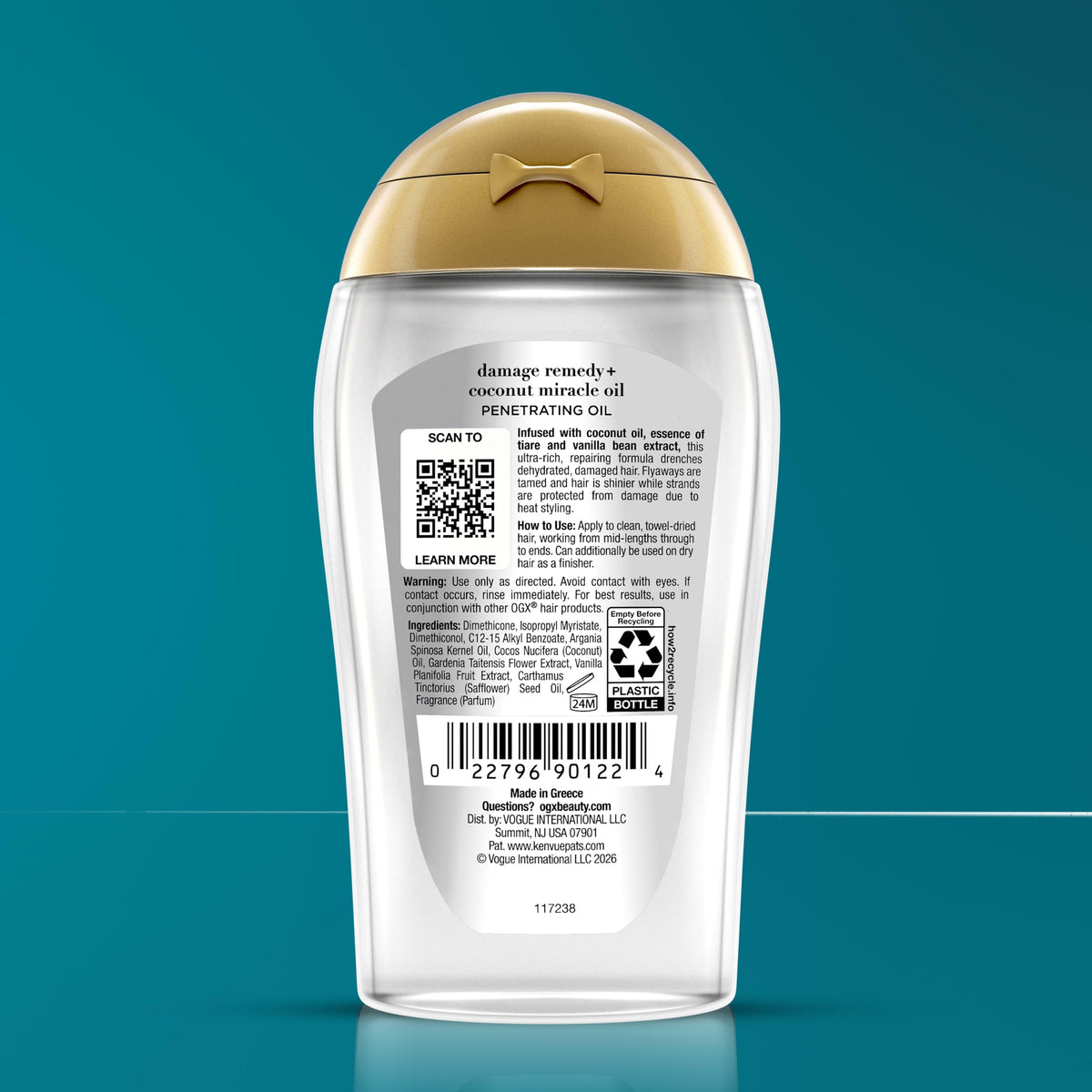 OGX Extra Strength Damage Remedy + Coconut - 3.3 Fl Oz