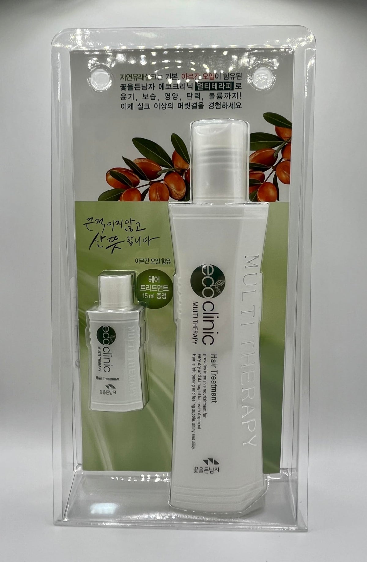 ECO CLINIC MULTI THERAPY HAIR TREATMENT SET 160ml + 15ml (CONTAINS ARGAN OIL)