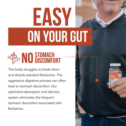 SoActive Berberine 550mg: 9.6X Higher Absorption