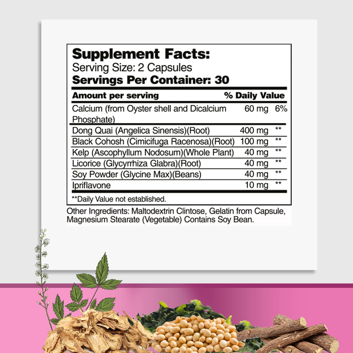 GreeNatr Synergic Bundle - Herbal Menopause Support Complex for Hot Flashes, Night Sweats & Mood Swings