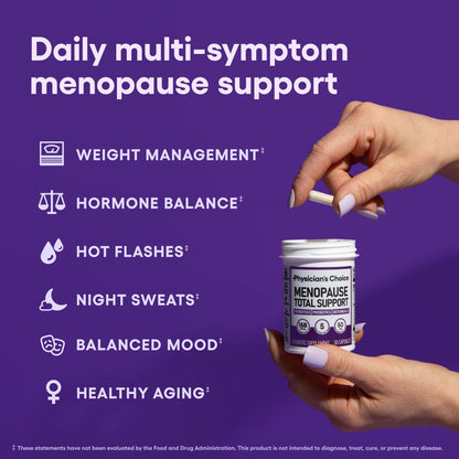 Physician's CHOICE Menopause Support + Digestive Health Support Bundle - 60ct