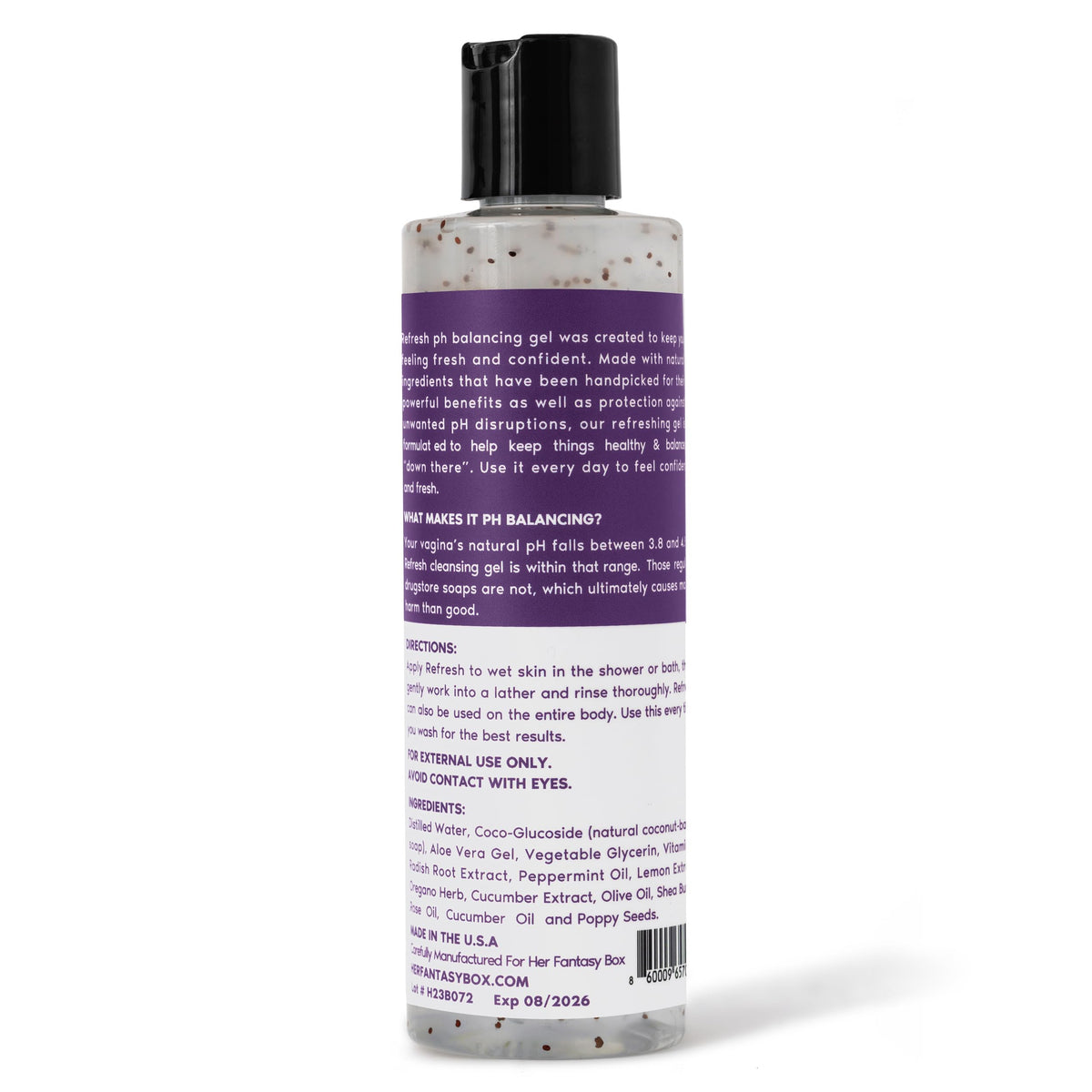 Her Fantasy Box - Refresh pH Balancing Shower Gel Natural Feminine Hygiene Solution