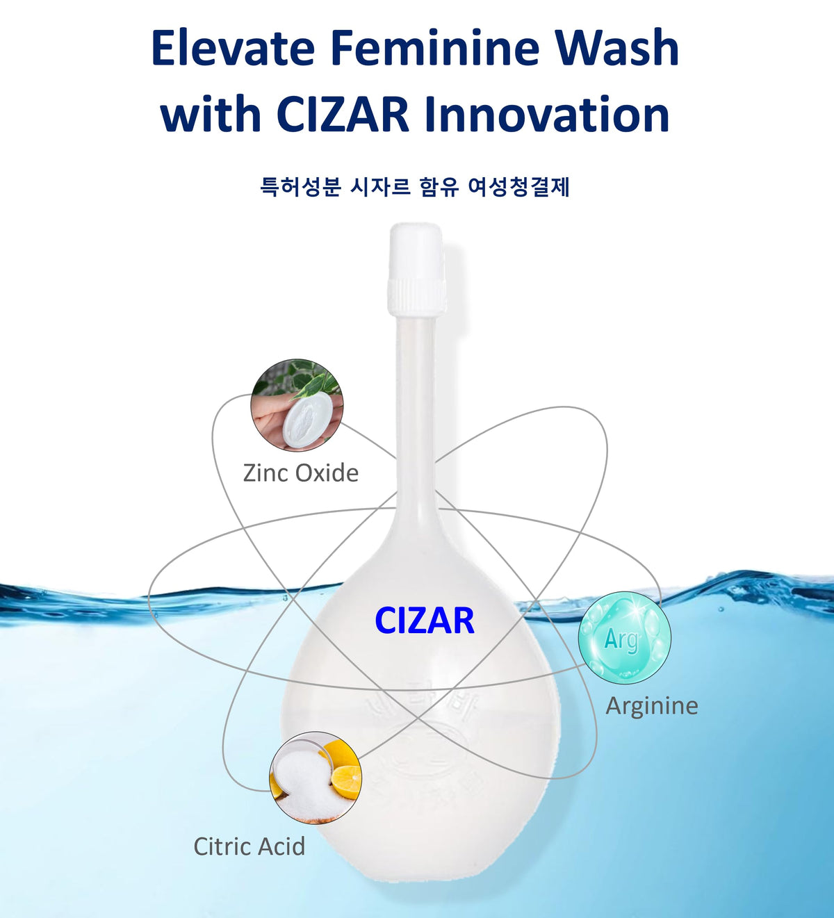 Cizar - Selava, Feminine Wash 15ml 7ea, Gynecologists Developed, Preservative-Free