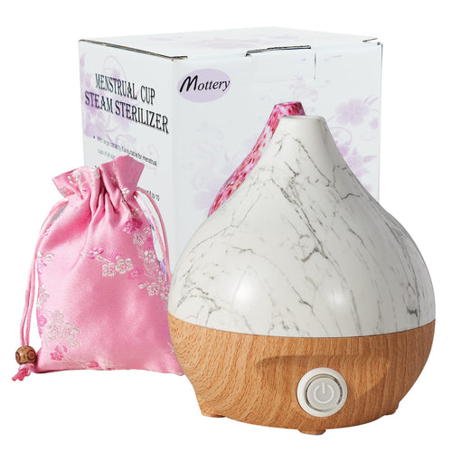 Mottery Menstrual Cups Steamer Machine High Temperature Wash Your Cup 99.9% Dirty 8 Minutes