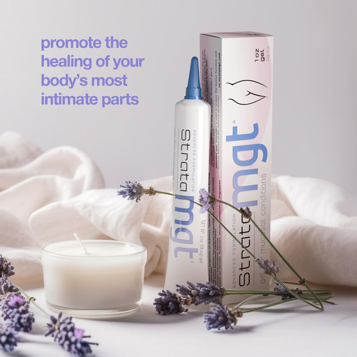StrataMGT Vaginal Moisturizer - Non-Hormonal & Non-Steroidal- Post Menopause Support