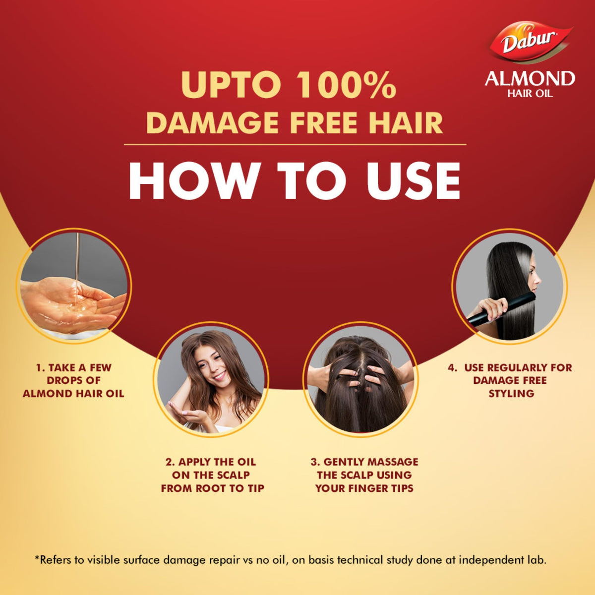 Dabur Almond Hair Oil 500ml