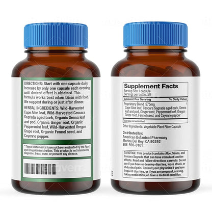Dr. Schulze's Easy GO Bowel Mover - Formulated Gentle Laxative, Colon Toner & Stool