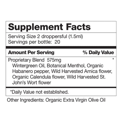 Dr. Schulze's Deep Tissue Oil - Powerful Herbal Support for Muscles, Tendons and Joints