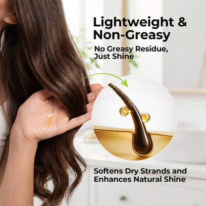 HyperHair Rosemary Oil for Hair Growth, Cold-Pressed Rosemary Oil with Biotin, Nourishing Hair Growth Oil for Scalp Care, Thicker-Looking Hair, Stronger Strands & Split End Care, 4 Fl Oz