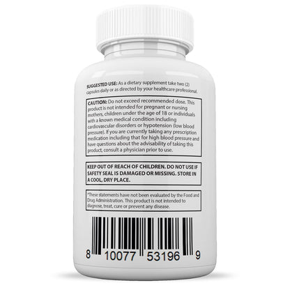 Justified Laboratories (2 Pack Blood Balance Max 1295MG Formula Supplement Pills