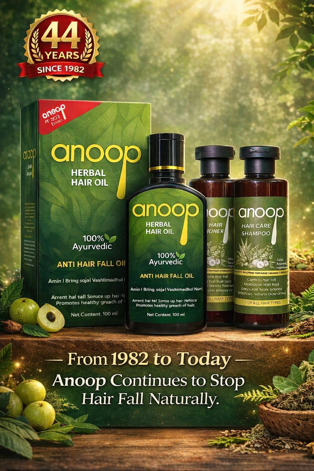 Anoop Herbal Hair Oil-100 ML