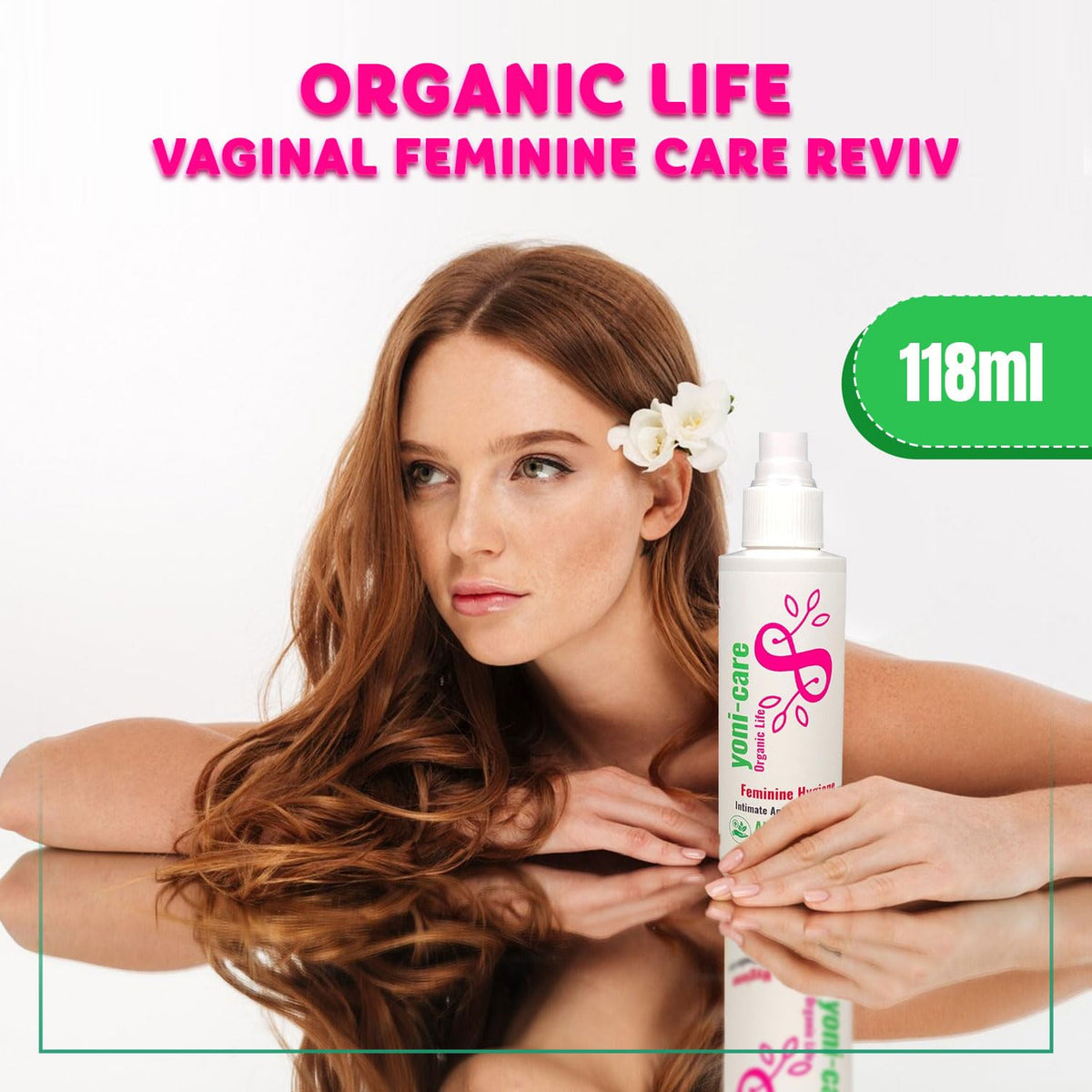 Organic Life Vaginal Feminine Care Revive, Soothe, and Eliminate Menopause-Related Discomfort