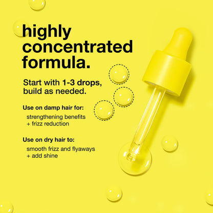 K18 Molecular Repair Hair Oil - Strengthening Peptide Damaged Hair Treatment Oil - 24-Hour Frizz Control + Heat Protectant - 0.34 Fl oz