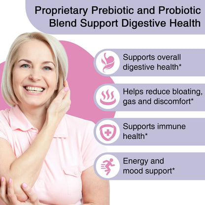Funermy Postnatal Probiotics Lactation Supplements and Menopause Probiotics for Women