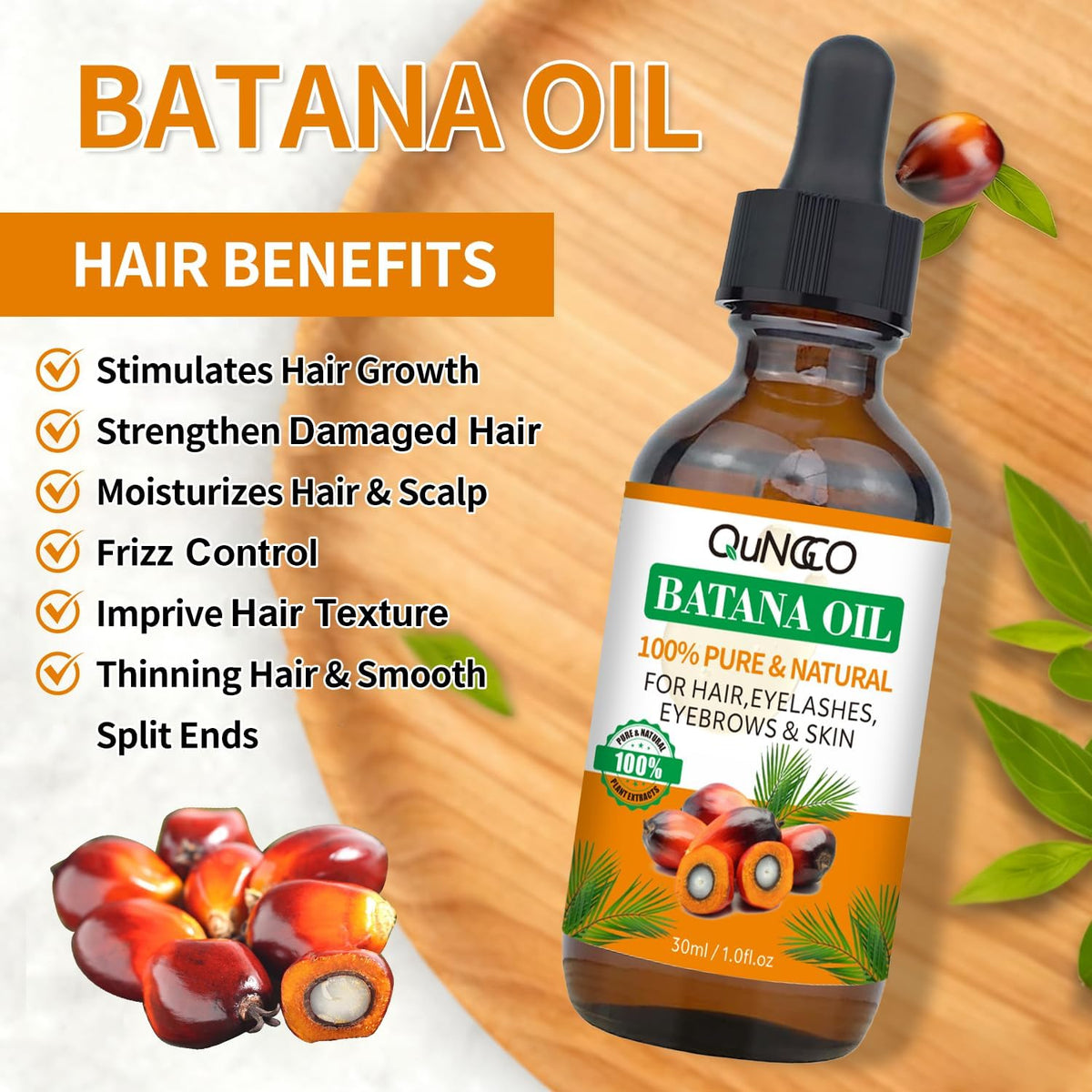 2 Pack Batana Oil for Hair Growth