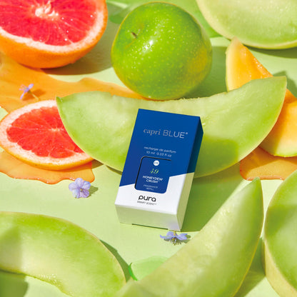 Capri Blue Honeydew Crush Pura Refills - 2-Pack Bundle of Pura Oil Diffuser Refills - Pura Diffuser Refills