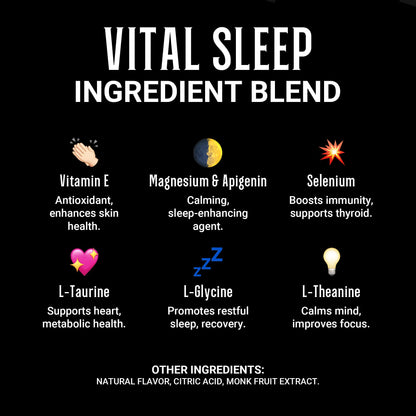 Advanced Sleep Supplement for Men, Nootropic Night Time Burner & Anabolic Recovery