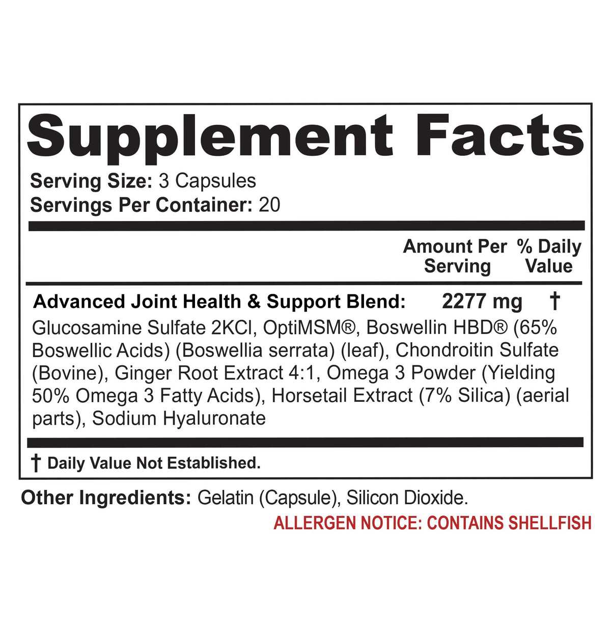 Flexacil Ultra (3 Bottles) Maximum Strength Joint Health & Support Supplement - Glucosami