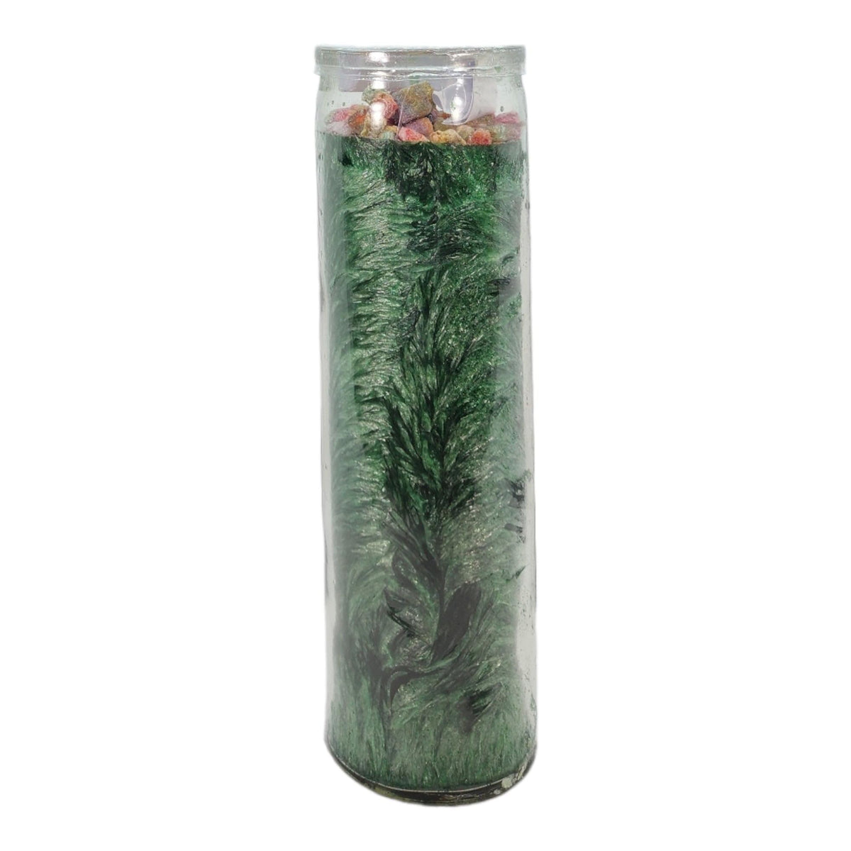 Business IMPROVING-Palm Wax Spiritual Intention Spell Candle-[Green] - Vela CASA ESOTERICA PERFUMADA