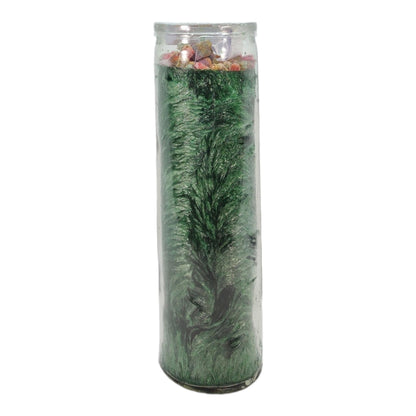 Business IMPROVING-Palm Wax Spiritual Intention Spell Candle-[Green] - Vela CASA ESOTERICA PERFUMADA