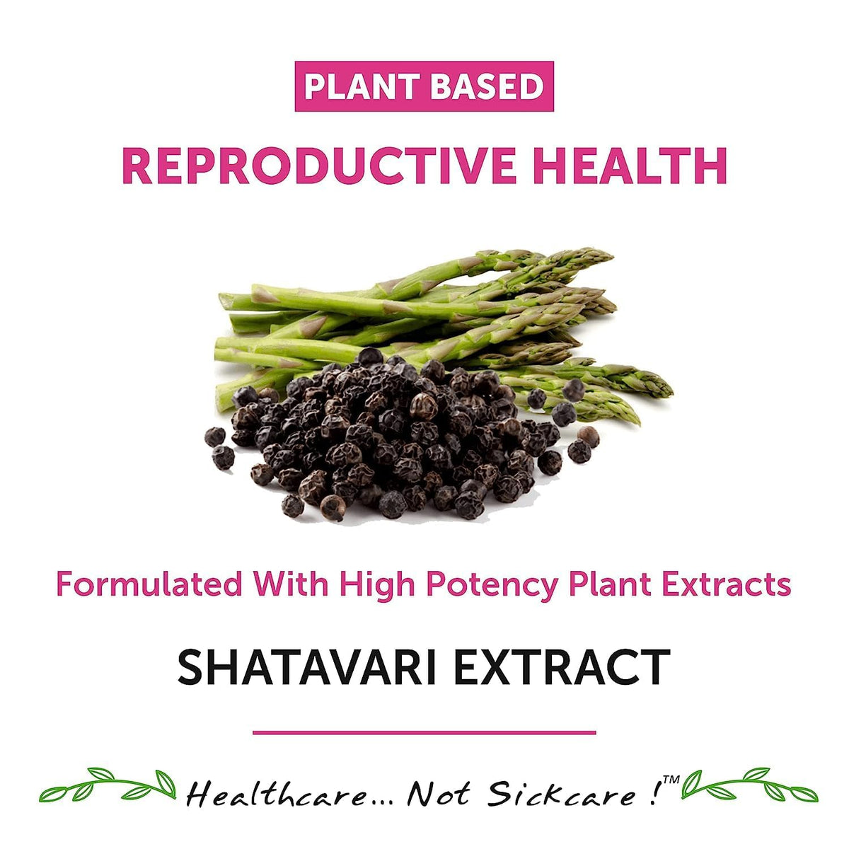 Sheltr Organic Shatavari Biopiperine - Women Health - Lactation Support Immunity Booster Menopause