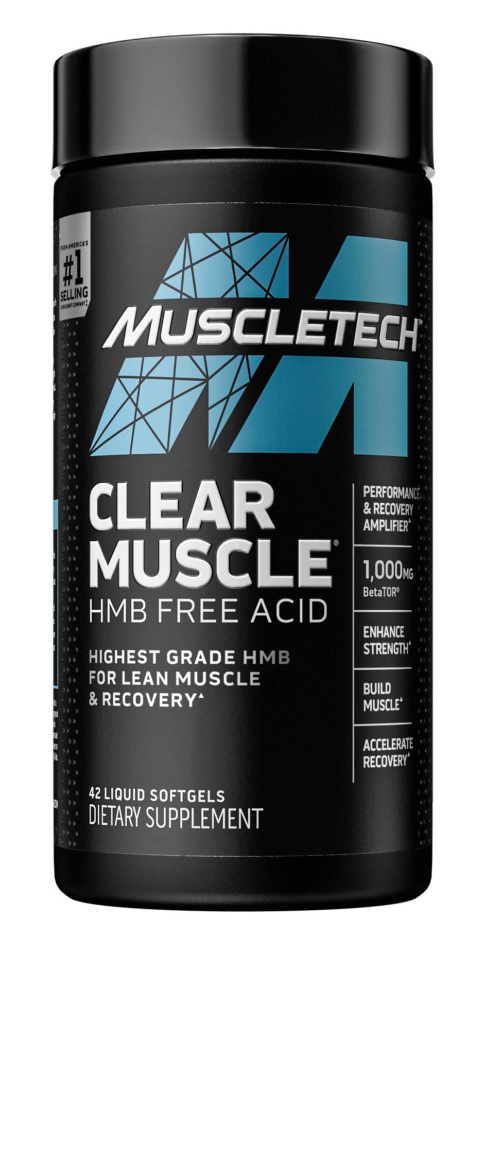 MuscleTech Clear Muscle Post Workout Recovery - Muscle Builder for Men & Women