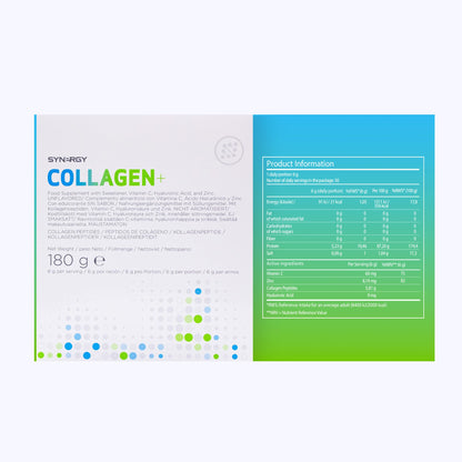 Synergy Worldwide Collagen+ 30 doses - 5810mg Collagen with Vitamin C, Hyaluronic Acid and Zinc