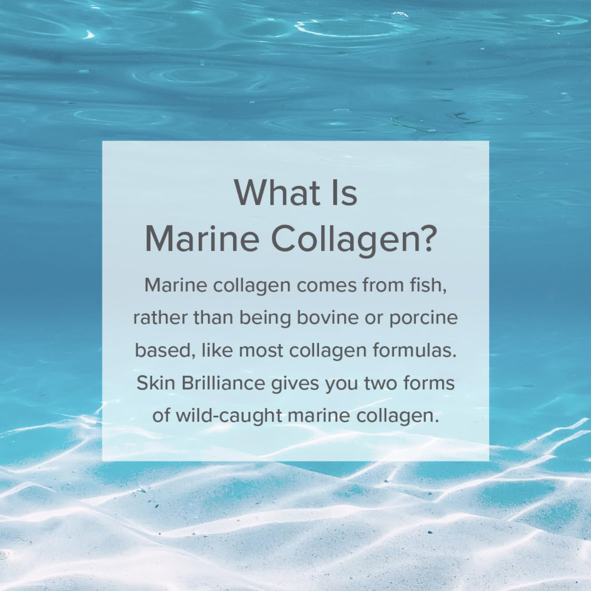 Serovital Skin Brilliance Marine Collagen - Hydrolyzed Marine Collagen Peptides