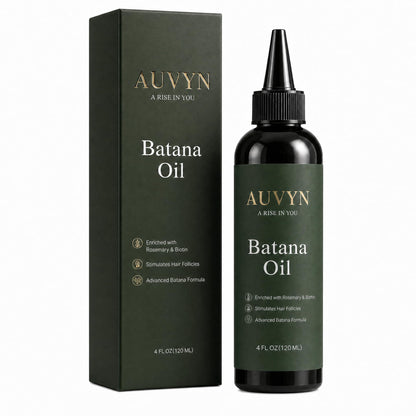 AUVYN Batana Oil for Hair Growth, Premium Scalp Treatment with Rosemary & Biotin, Hair Serum for Thicker, Stronger & Shinier Hair, Men & Women, 4 Fl Oz