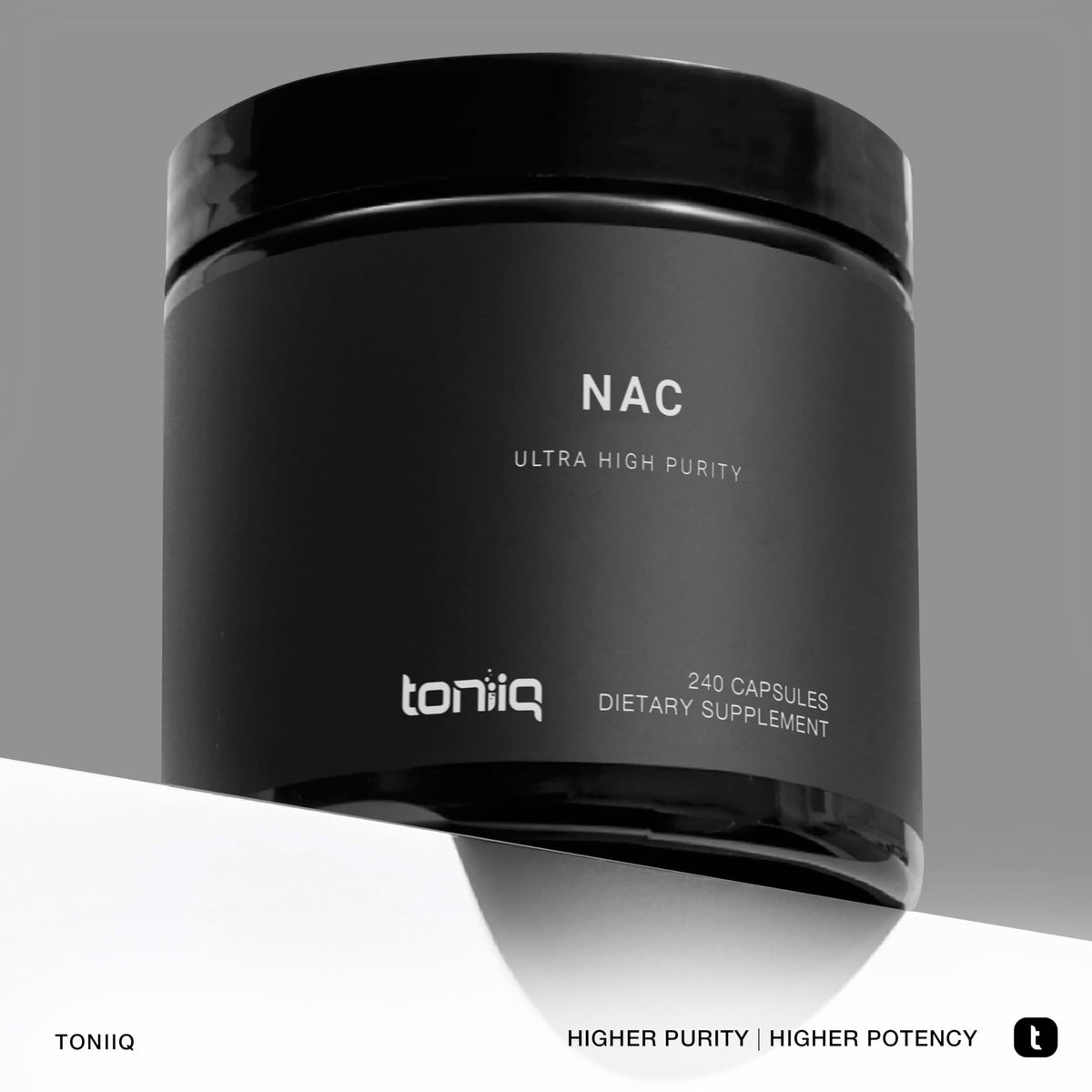 Toniiq 1300mg NAC - 4 Month Supply - Min. 98%+ Tested Purity - Ultra High Strength