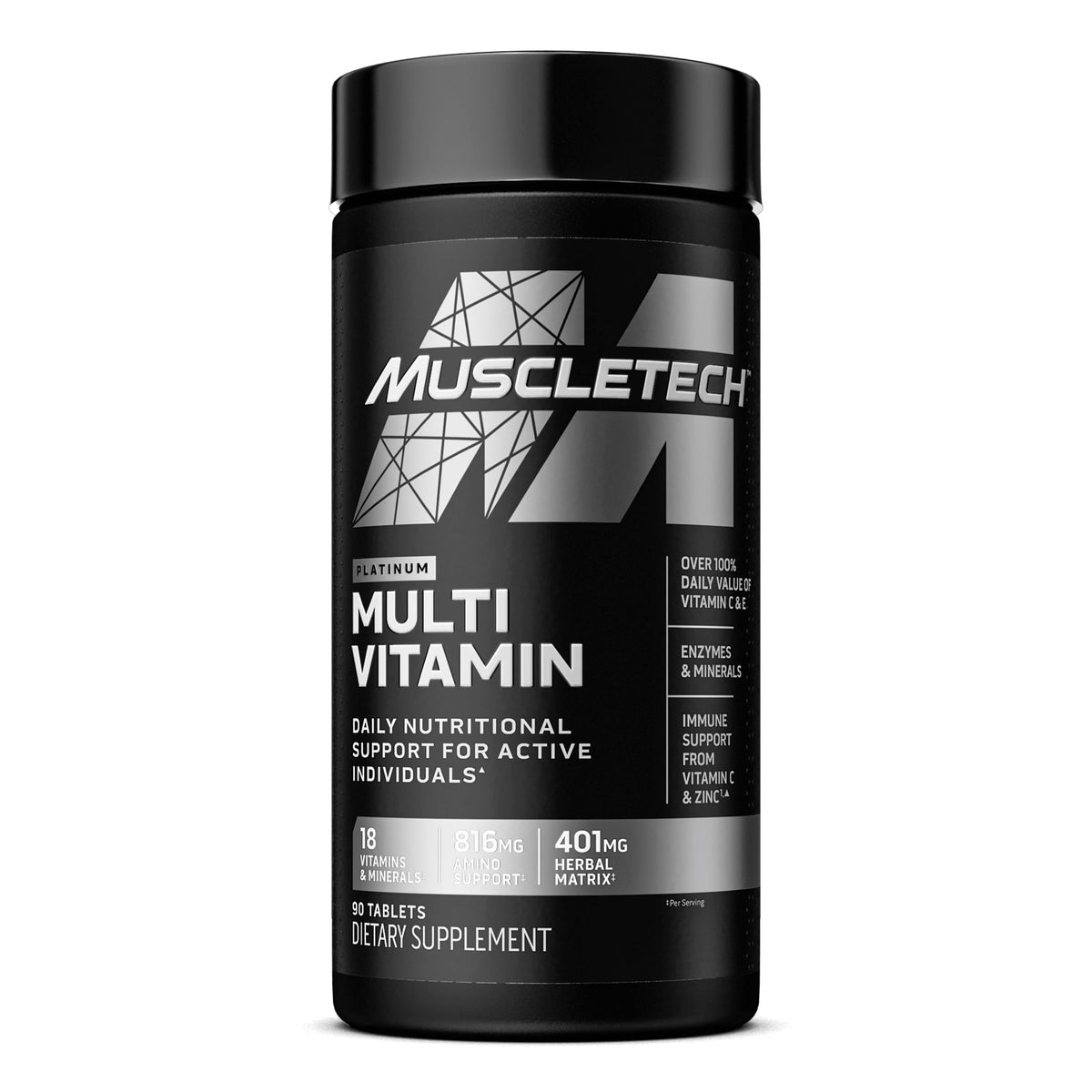 MuscleTech Nitro-Tech Ripped - Lean Whey Protein Powder/Isolate & Platinum Multivitamin