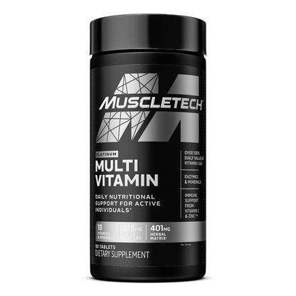 MuscleTech Nitro-Tech Ripped - Lean Whey Protein Powder/Isolate & Platinum Multivitamin