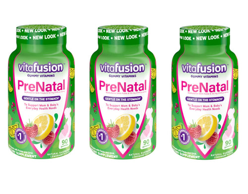 Vitafusion Prenatal, Gummy Vitamins, 90 Count (3 Pack)