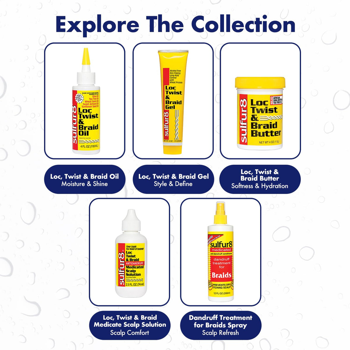 SULFUR8 Loc Twist & Braid Oil 4 oz