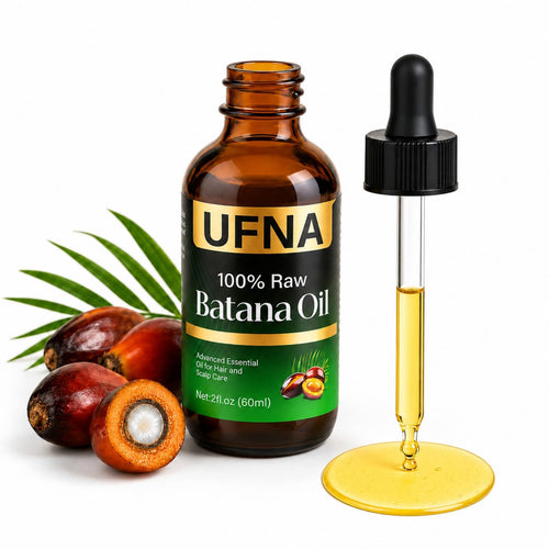 Batana Oil Hair Growth Serum -Traditional Honduran Formula for Thinner Hair, Thicker & Fuller Looking - Intensive Scalp & Root Nourishment - Non-Greasy-Enhances Thickness for Men & Women-60ml