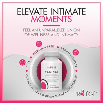 Protege Premium Vaginal Tightening Pills - Vaginal Tightening Products for Women - Vaginial Rejuvenation