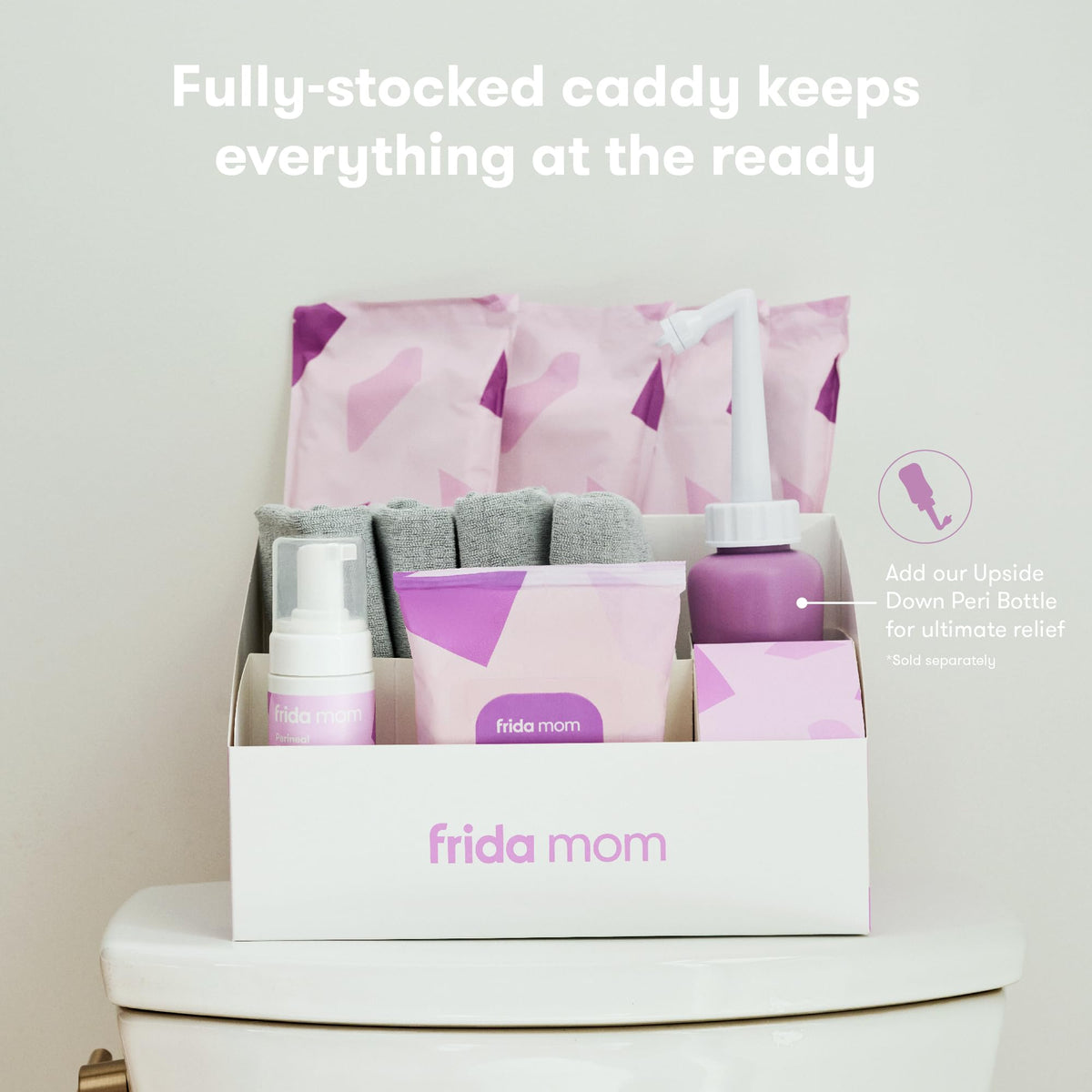 Frida Mom Postpartum Recovery Essentials Kit, New Mom Gifts, Cooling Pad Liners, Ice Maxi Pads