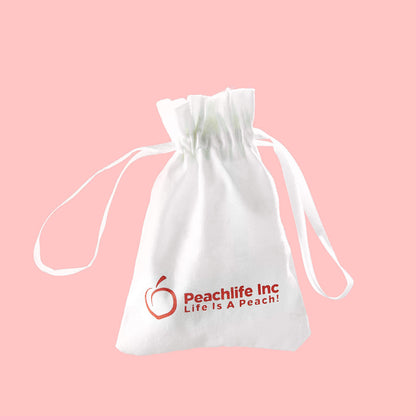 Peachlife Boric Acid Suppositories and Small Soft Menstrual Cup with Ring Pull
