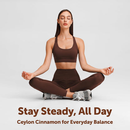 Micro Ingredients Ceylon Cinnamon, 300 Softgels - Cinnamon Supplements with MCT Oil - Non-GMO, Gluten Free - True Ceylon Cinnamon Supplements for Men & Women. Energy & Antioxidant Support*. Non-GMO, Gluten Free