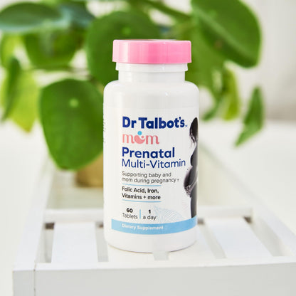 Dr. Talbot's Mom Prenatal Multi-Vitamin with Folic Acid, Iron, Vitamins and More