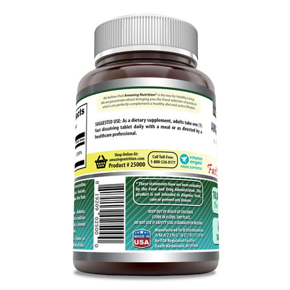 Amazing Formulas Biotin 10,000 mcg - Fast Dissolve Tablets - Non-GMO - Gluten Free Supplement - Made in USA (Strawberry, 60 Count)