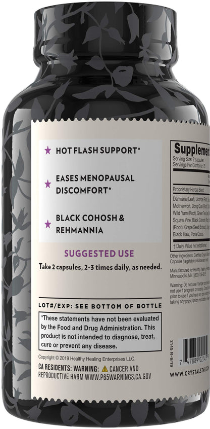 Crystal Star Estro G Balance Supplement (150 Capsules) - Herbal Menopause Support