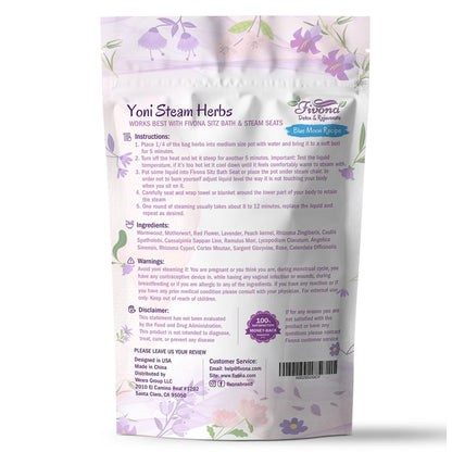 FIVONA Yoni Steaming Herbs - For Feminine Use And Rituals - V-Detox, Cleanse, Wash, Odor Control
